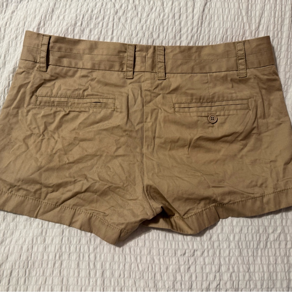 J. Crew Women's Chino Shorts in Tan - Picture 2 of 3